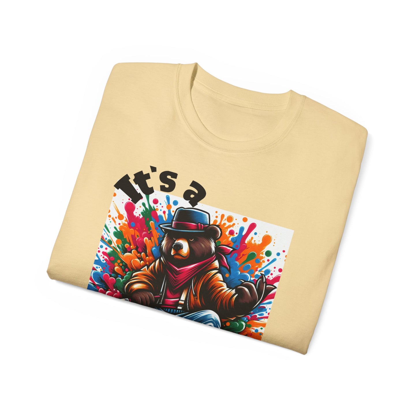 Simplisitee - It's a Vibe Unisex Ultra Cotton Tee - Funky Graphic Tee for Casual Outings & Parties