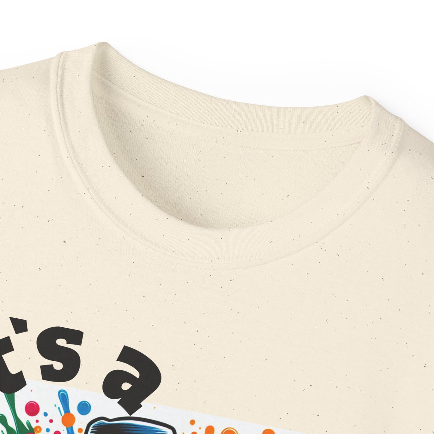 Simplisitee - It's a Vibe Unisex Ultra Cotton Tee - Funky Graphic Tee for Casual Outings & Parties