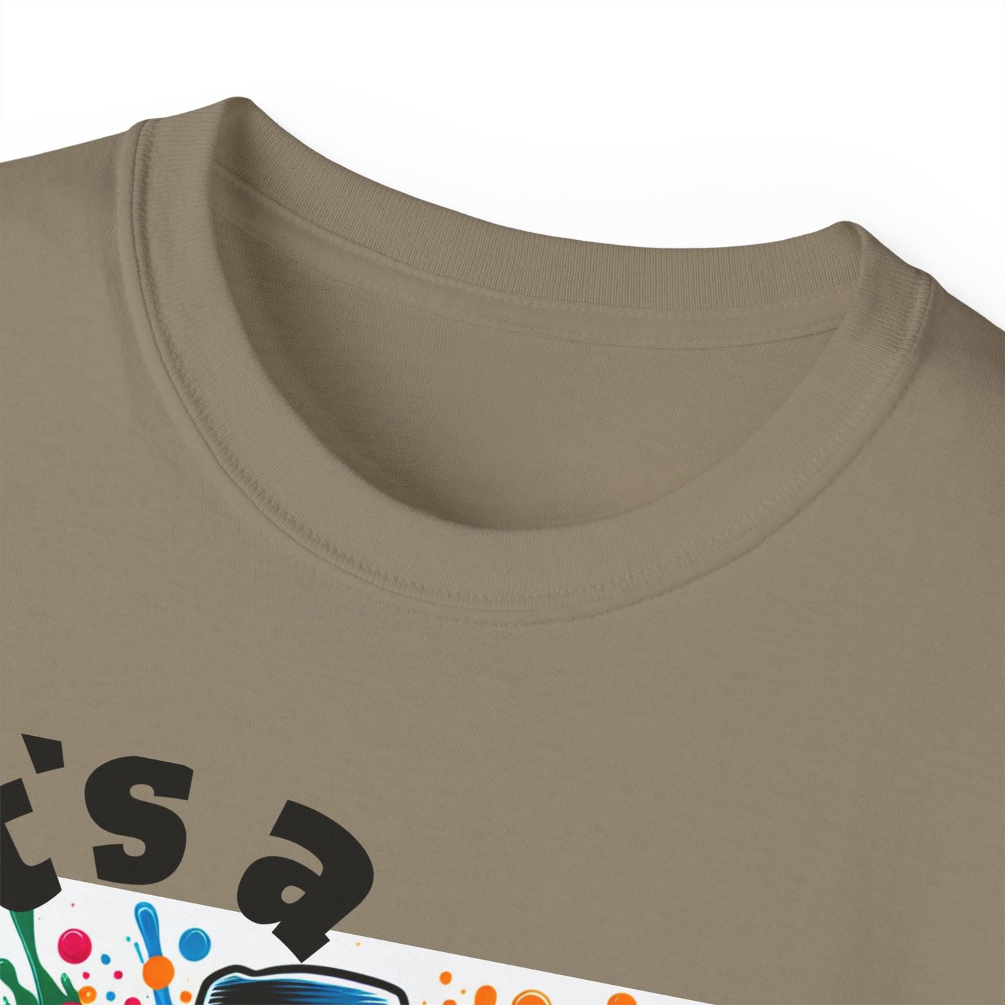 Simplisitee - It's a Vibe Unisex Ultra Cotton Tee - Funky Graphic Tee for Casual Outings & Parties