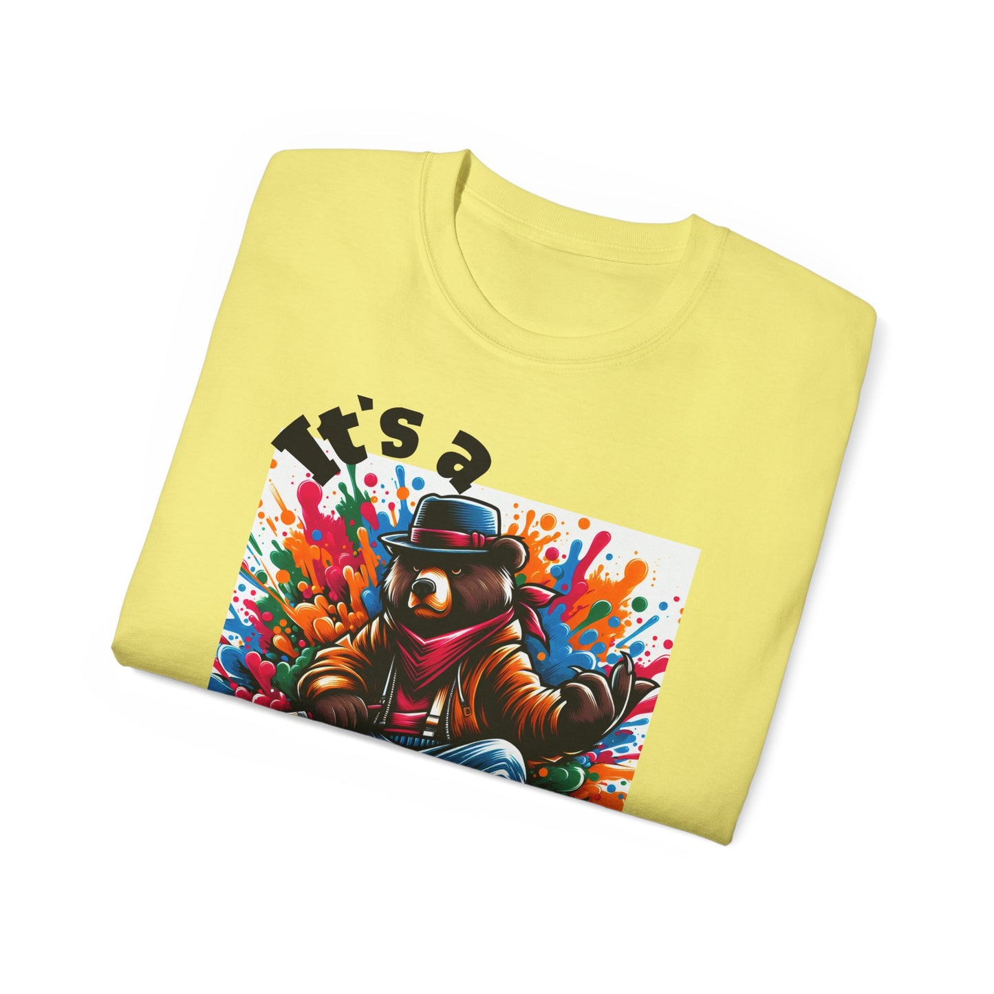 Simplisitee - It's a Vibe Unisex Ultra Cotton Tee - Funky Graphic Tee for Casual Outings & Parties