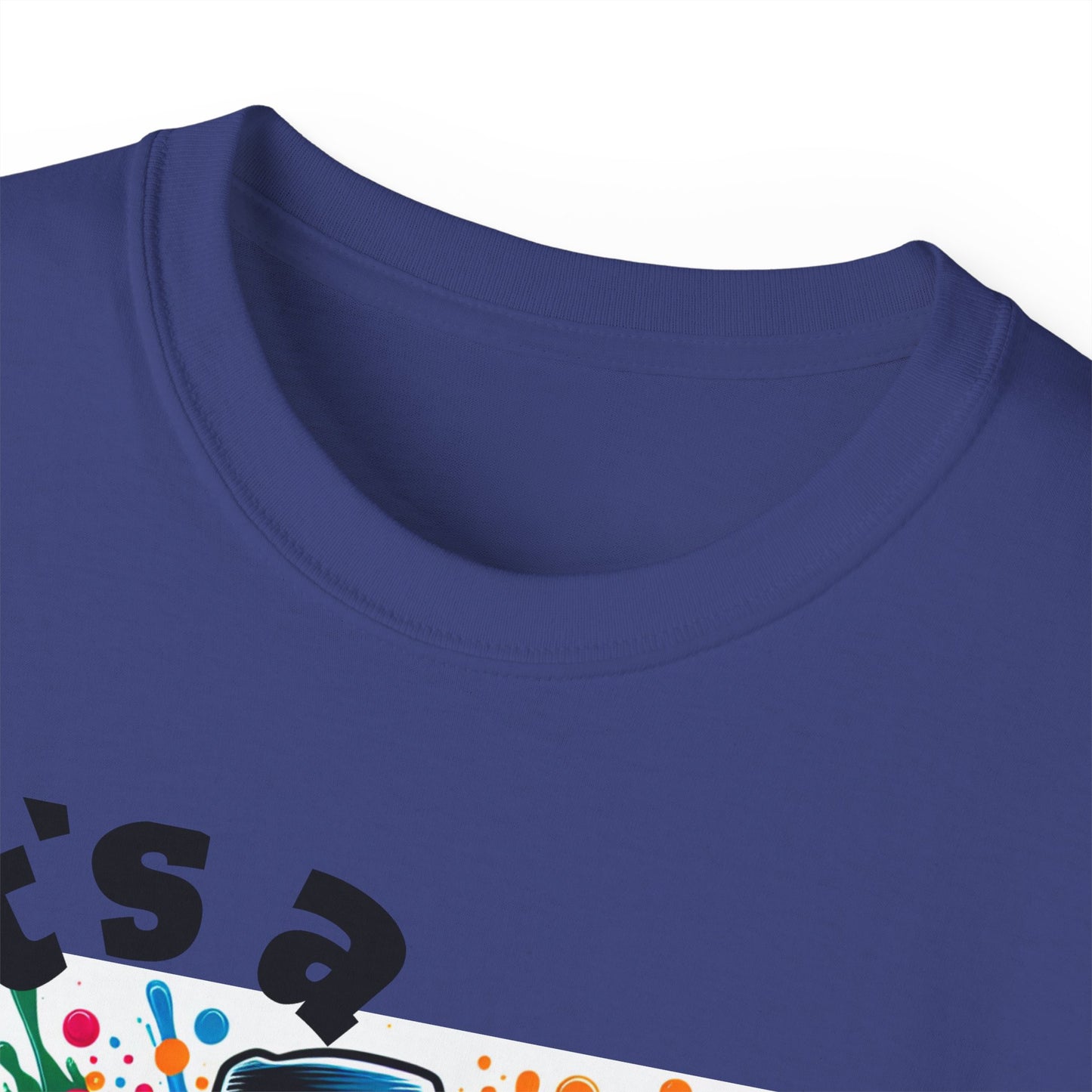 Simplisitee - It's a Vibe Unisex Ultra Cotton Tee - Funky Graphic Tee for Casual Outings & Parties