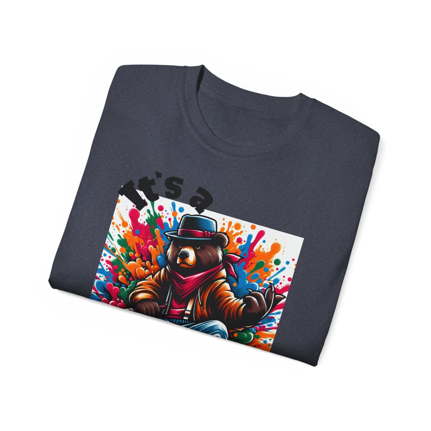 Simplisitee - It's a Vibe Unisex Ultra Cotton Tee - Funky Graphic Tee for Casual Outings & Parties