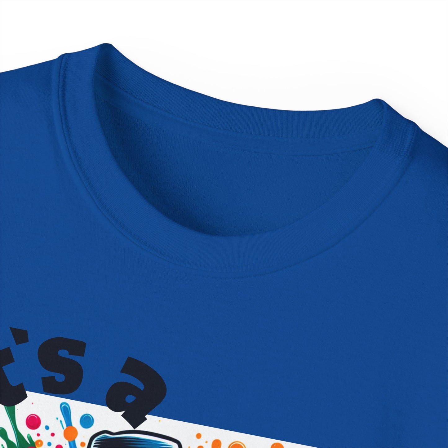 Simplisitee - It's a Vibe Unisex Ultra Cotton Tee - Funky Graphic Tee for Casual Outings & Parties