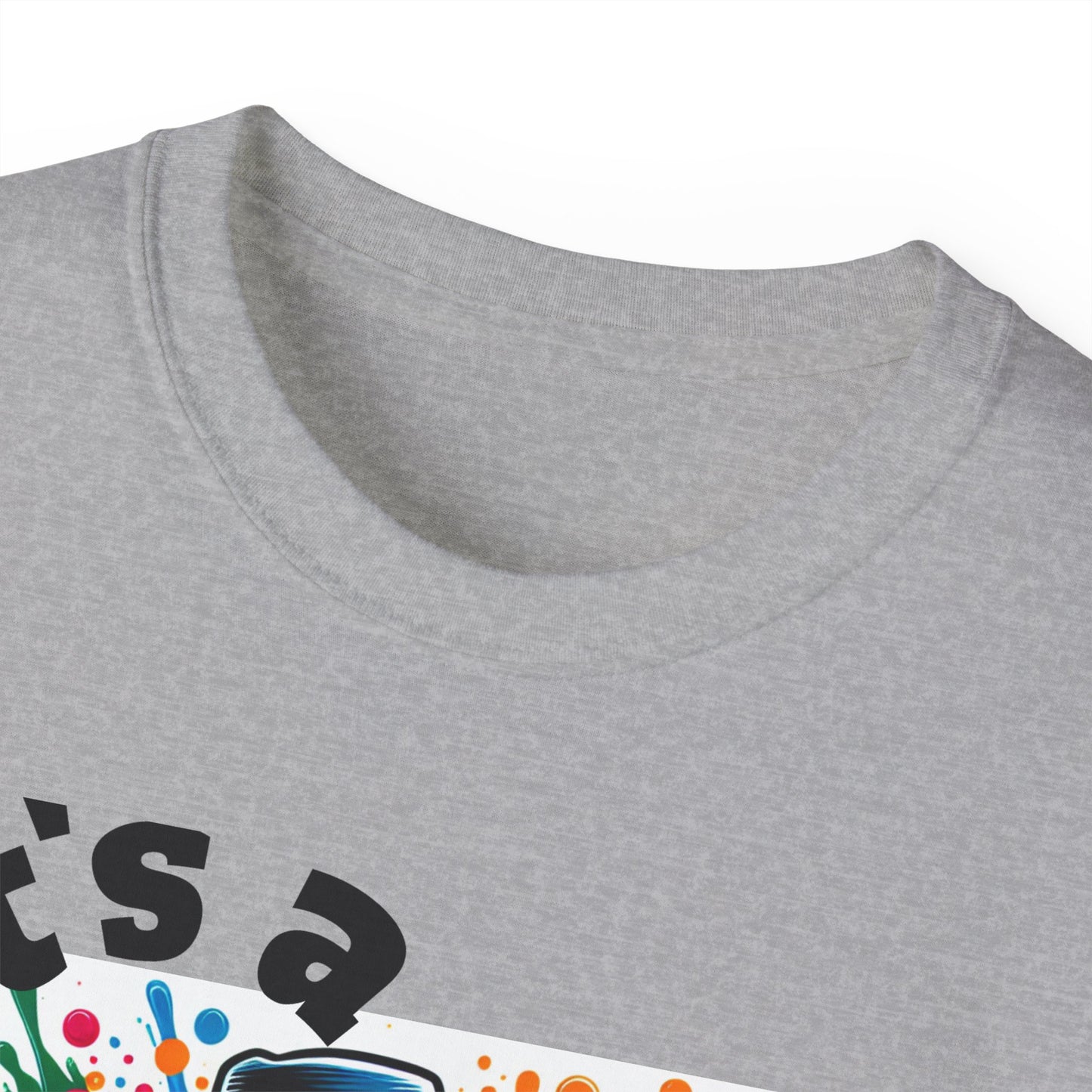 Simplisitee - It's a Vibe Unisex Ultra Cotton Tee - Funky Graphic Tee for Casual Outings & Parties