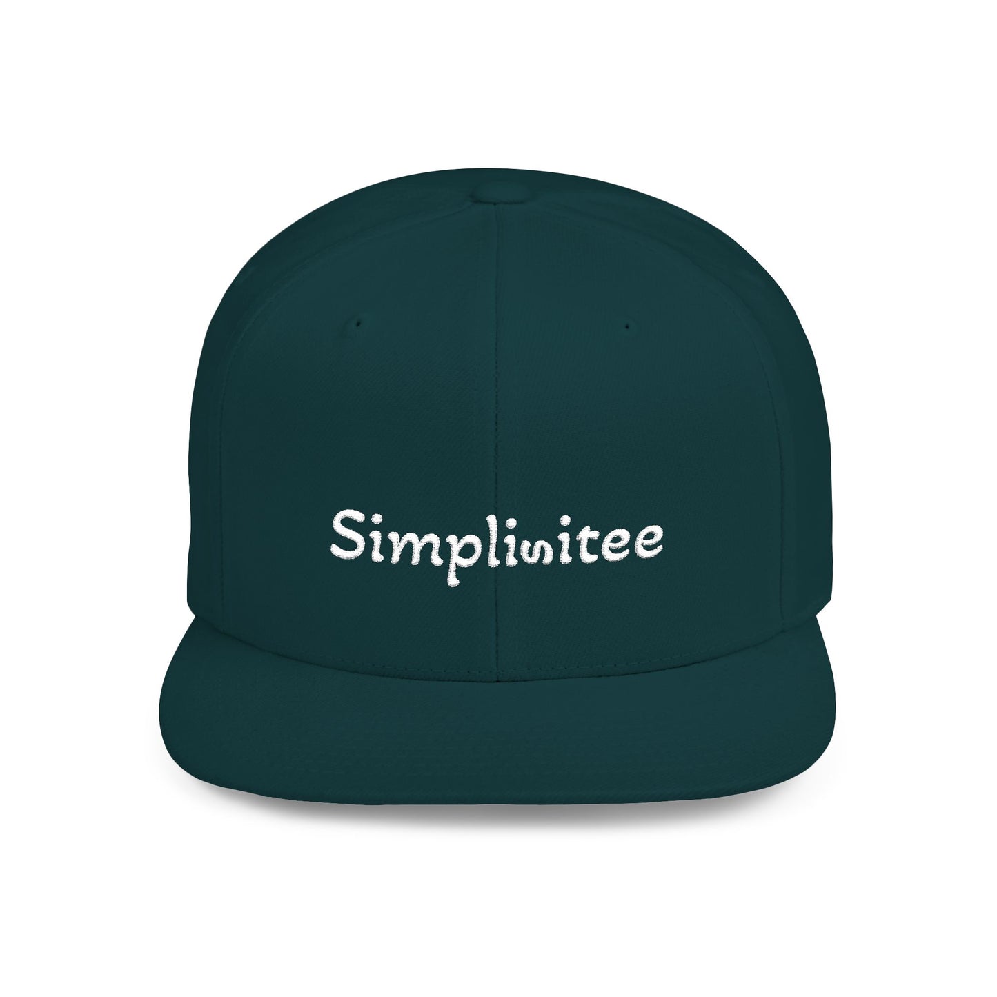 Simplisitee - Stylish Flat Bill Snapback Hat, Trendy Cap, Streetwear Essential, Casual Fashion Accessory, Gift for Him/Her, Comfortable and Adjustable