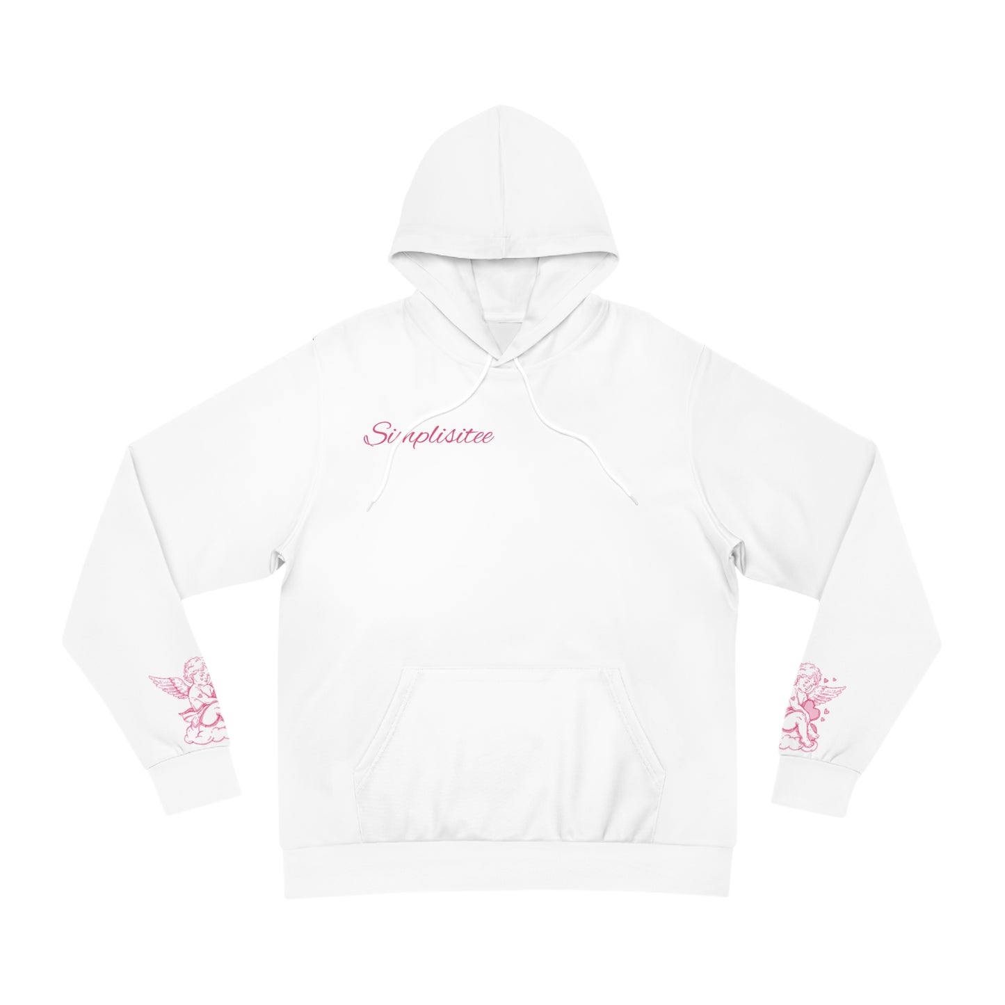 simplisitee- lover cupid  Hoodie, Valentine's Day Gift, Cozy Casual Wear, Sweetheart Style, AOP Fashion Pullover