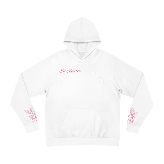 simplisitee- lover cupid  Hoodie, Valentine's Day Gift, Cozy Casual Wear, Sweetheart Style, AOP Fashion Pullover