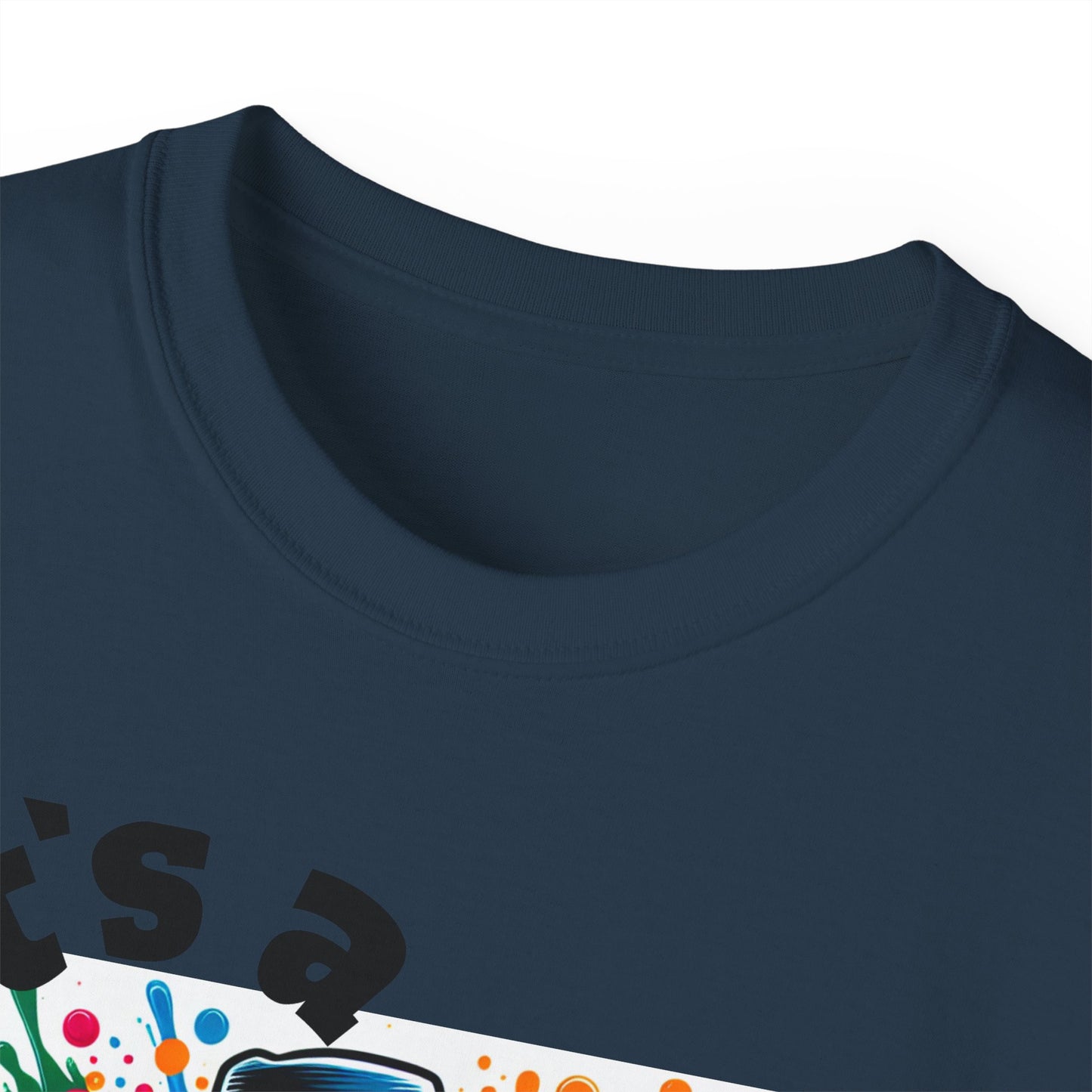 Simplisitee - It's a Vibe Unisex Ultra Cotton Tee - Funky Graphic Tee for Casual Outings & Parties