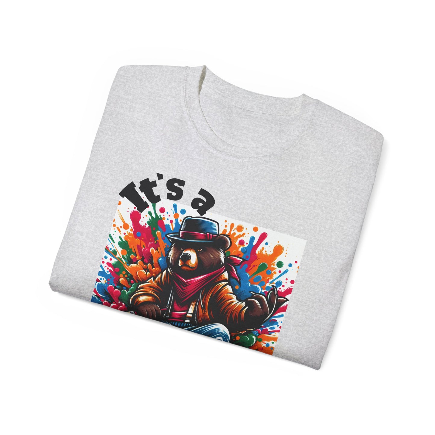 Simplisitee - It's a Vibe Unisex Ultra Cotton Tee - Funky Graphic Tee for Casual Outings & Parties