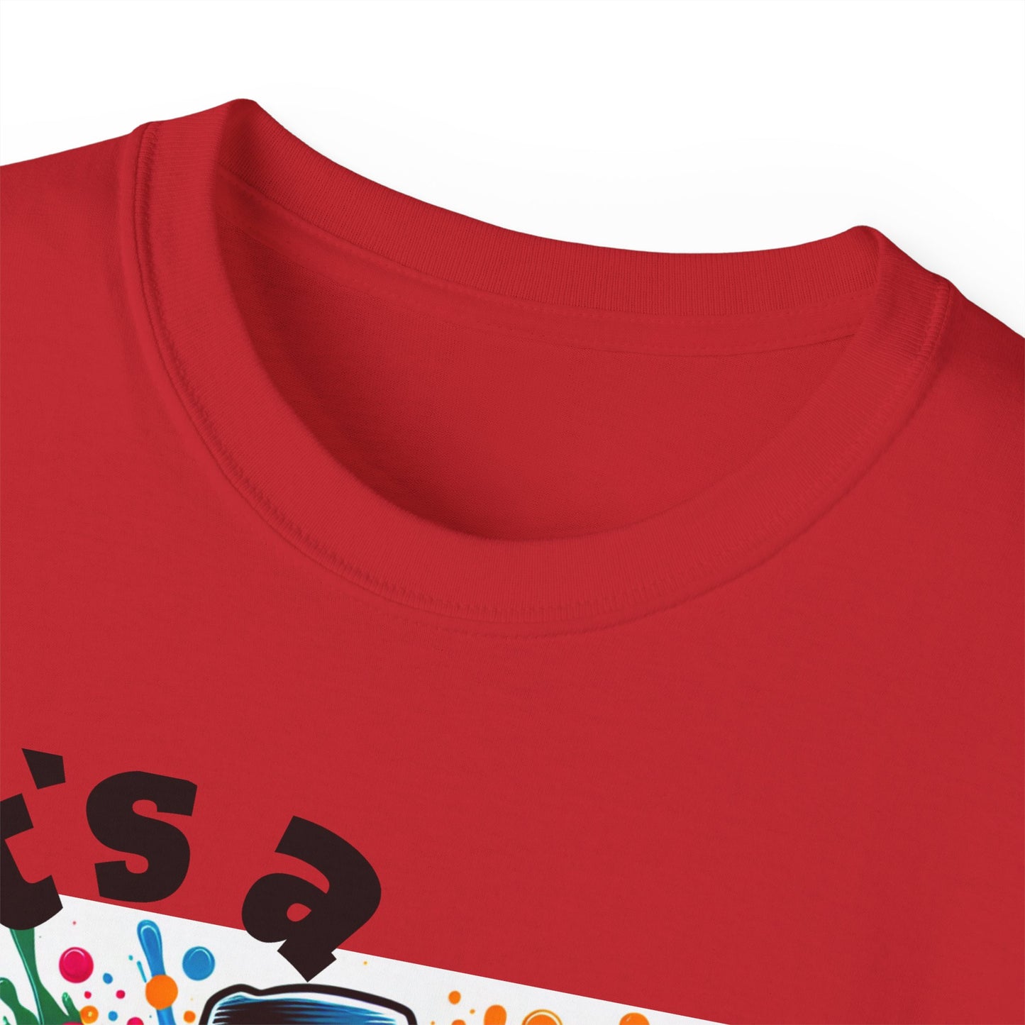 Simplisitee - It's a Vibe Unisex Ultra Cotton Tee - Funky Graphic Tee for Casual Outings & Parties