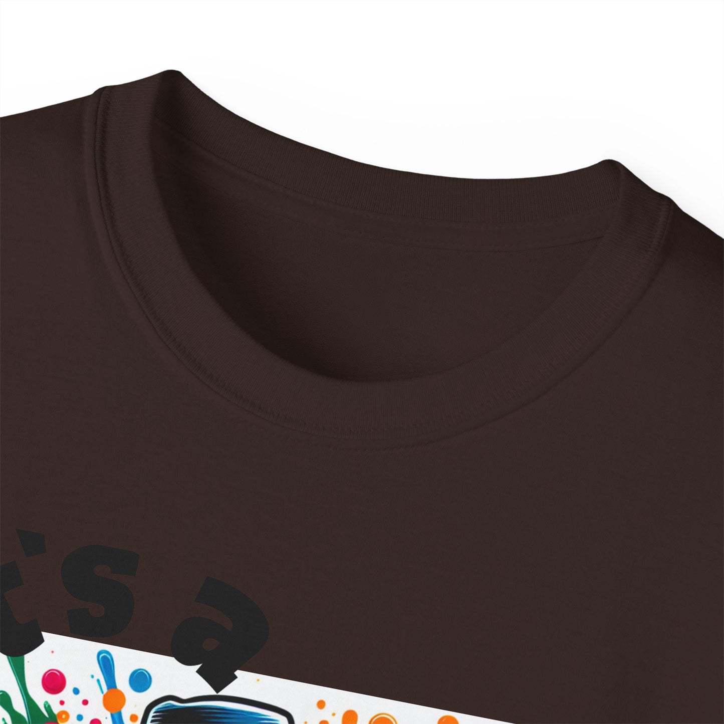 Simplisitee - It's a Vibe Unisex Ultra Cotton Tee - Funky Graphic Tee for Casual Outings & Parties