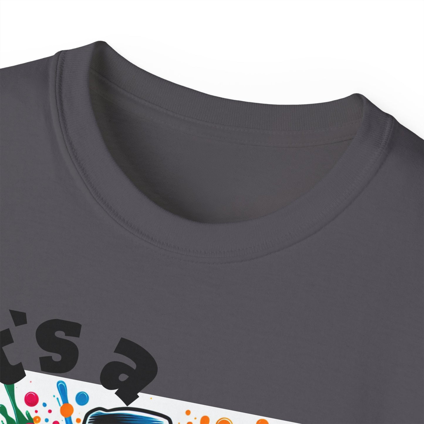 Simplisitee - It's a Vibe Unisex Ultra Cotton Tee - Funky Graphic Tee for Casual Outings & Parties