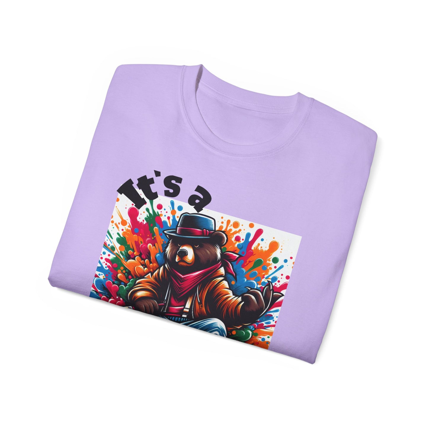 Simplisitee - It's a Vibe Unisex Ultra Cotton Tee - Funky Graphic Tee for Casual Outings & Parties