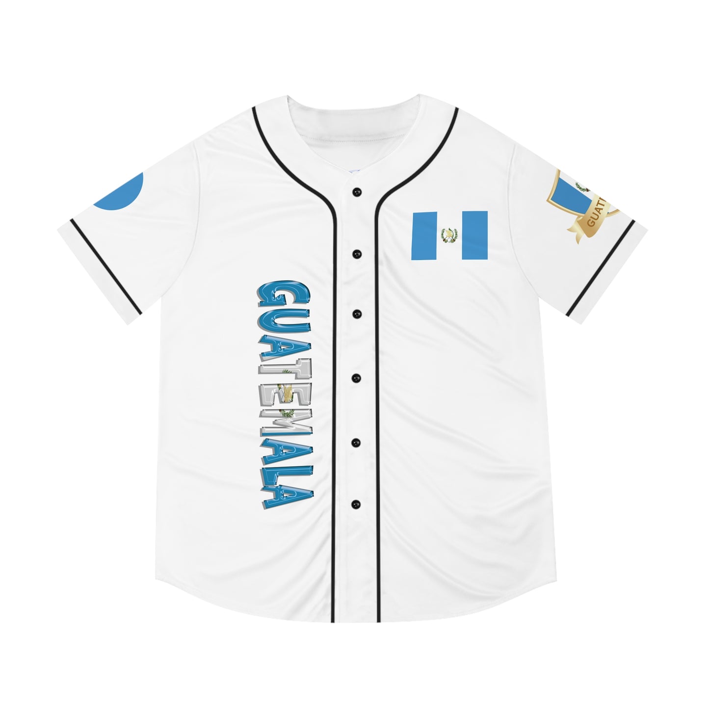 Guatemala Men's Custom Baseball Jersey, Sporty Tees, Perfect for National Celebrations, Gifts for Fans, Sports Enthusiasts, Fun Summer Wear