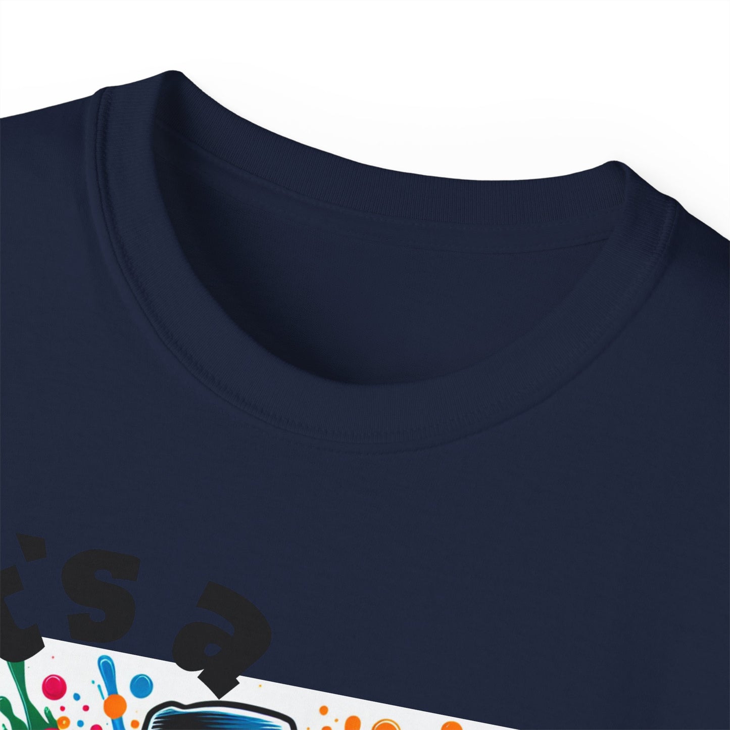 Simplisitee - It's a Vibe Unisex Ultra Cotton Tee - Funky Graphic Tee for Casual Outings & Parties