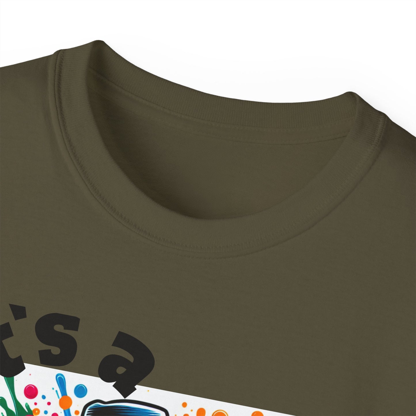 Simplisitee - It's a Vibe Unisex Ultra Cotton Tee - Funky Graphic Tee for Casual Outings & Parties