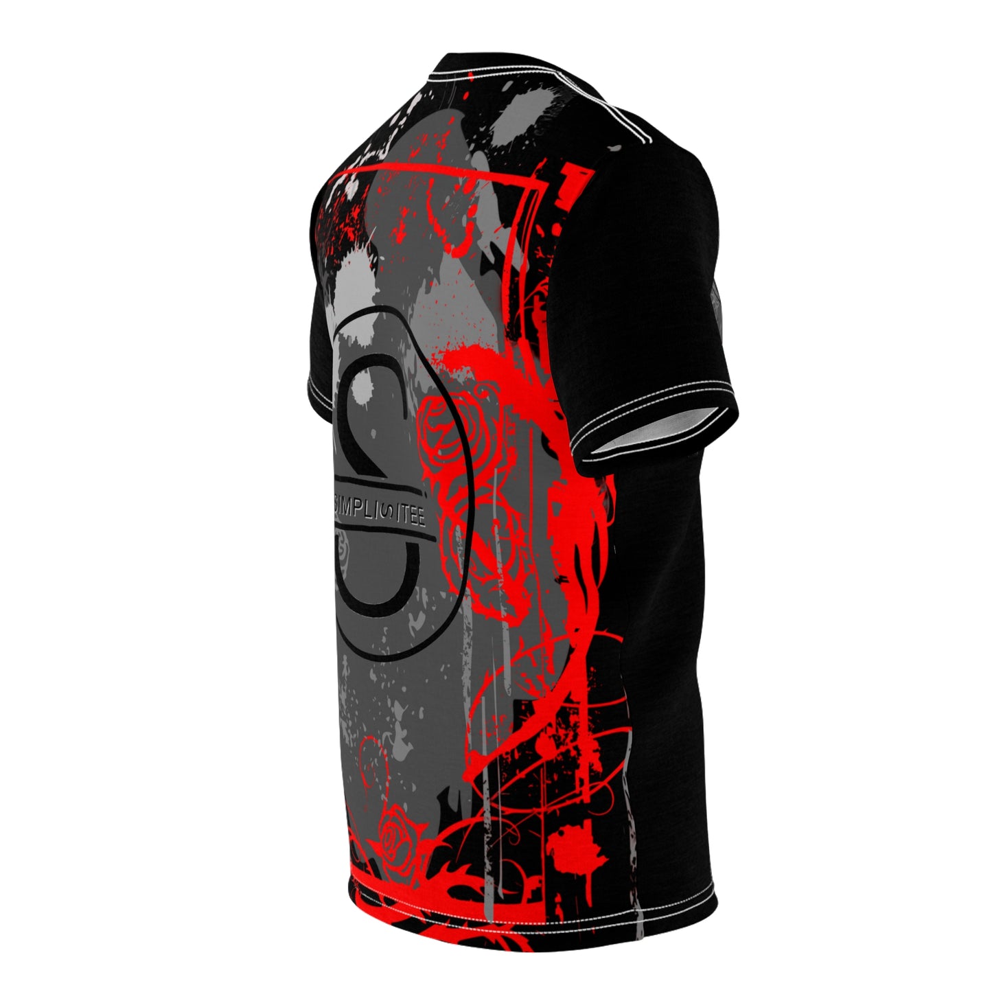 Simplisitee - Edgy Graphic Unisex Cut & Sew Tee - Urban Style Shirt