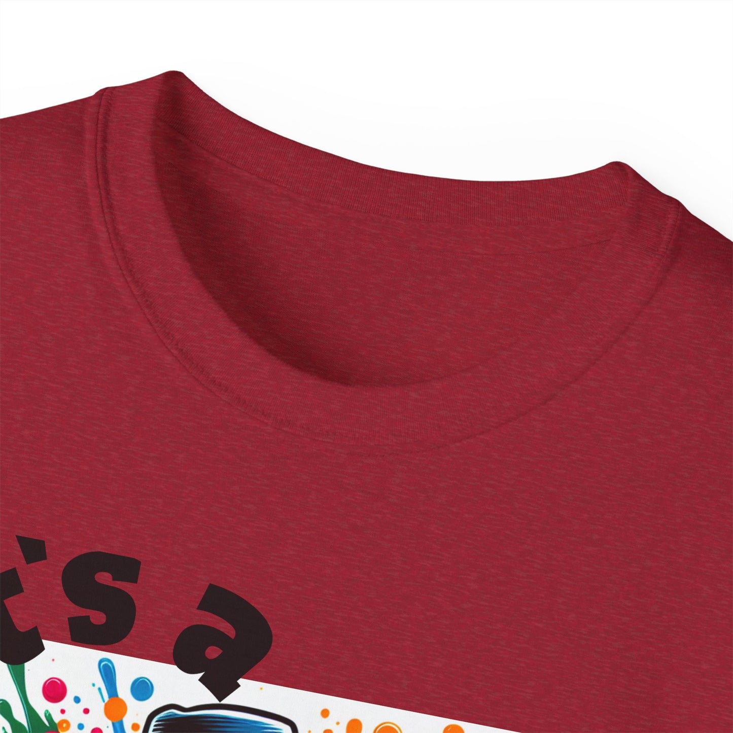 Simplisitee - It's a Vibe Unisex Ultra Cotton Tee - Funky Graphic Tee for Casual Outings & Parties