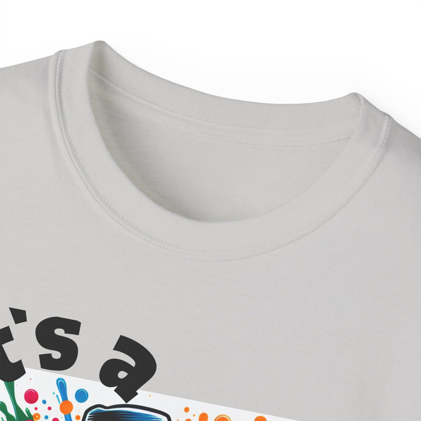 Simplisitee - It's a Vibe Unisex Ultra Cotton Tee - Funky Graphic Tee for Casual Outings & Parties