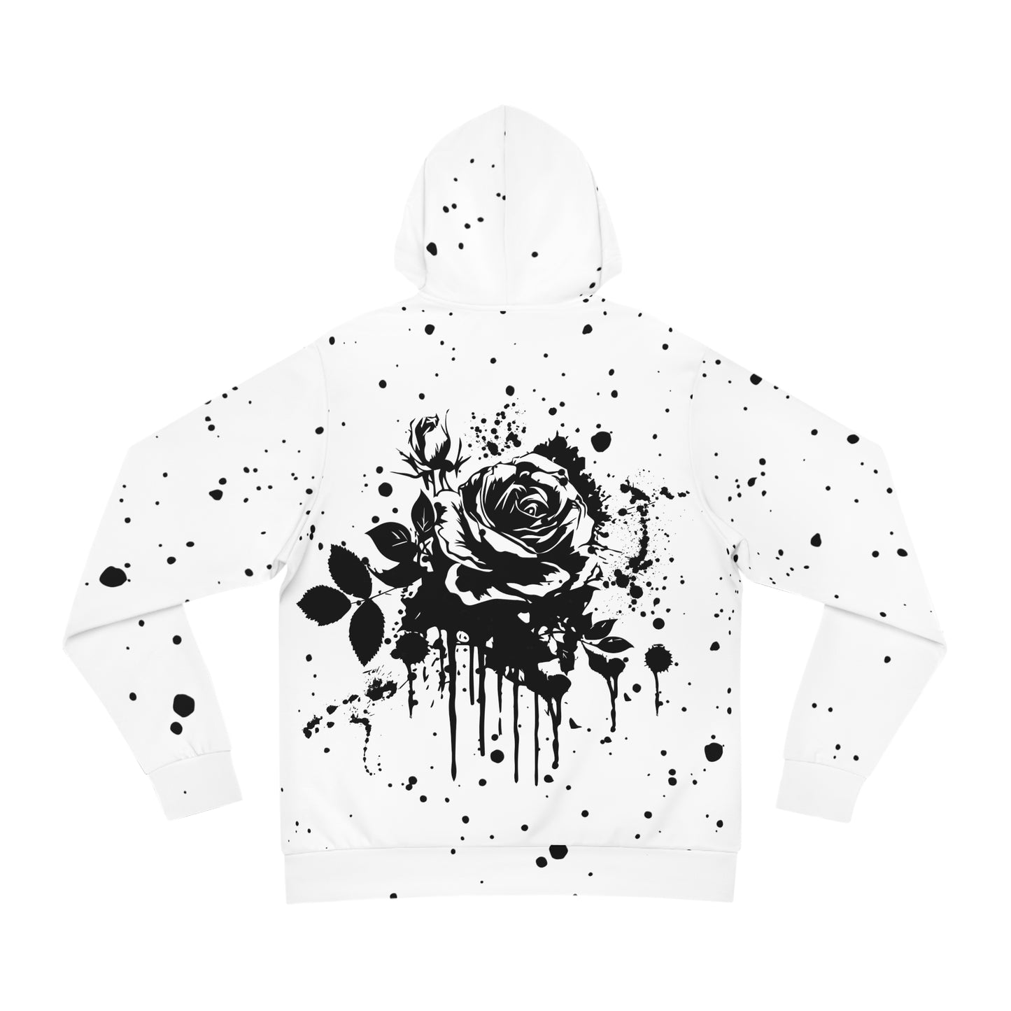 Simplisitee -Stylish Floral Hoodie, Trendy Sweatshirt, Graphic Pullover, Unique Gift, AOP Fashion, Fall/Winter Style