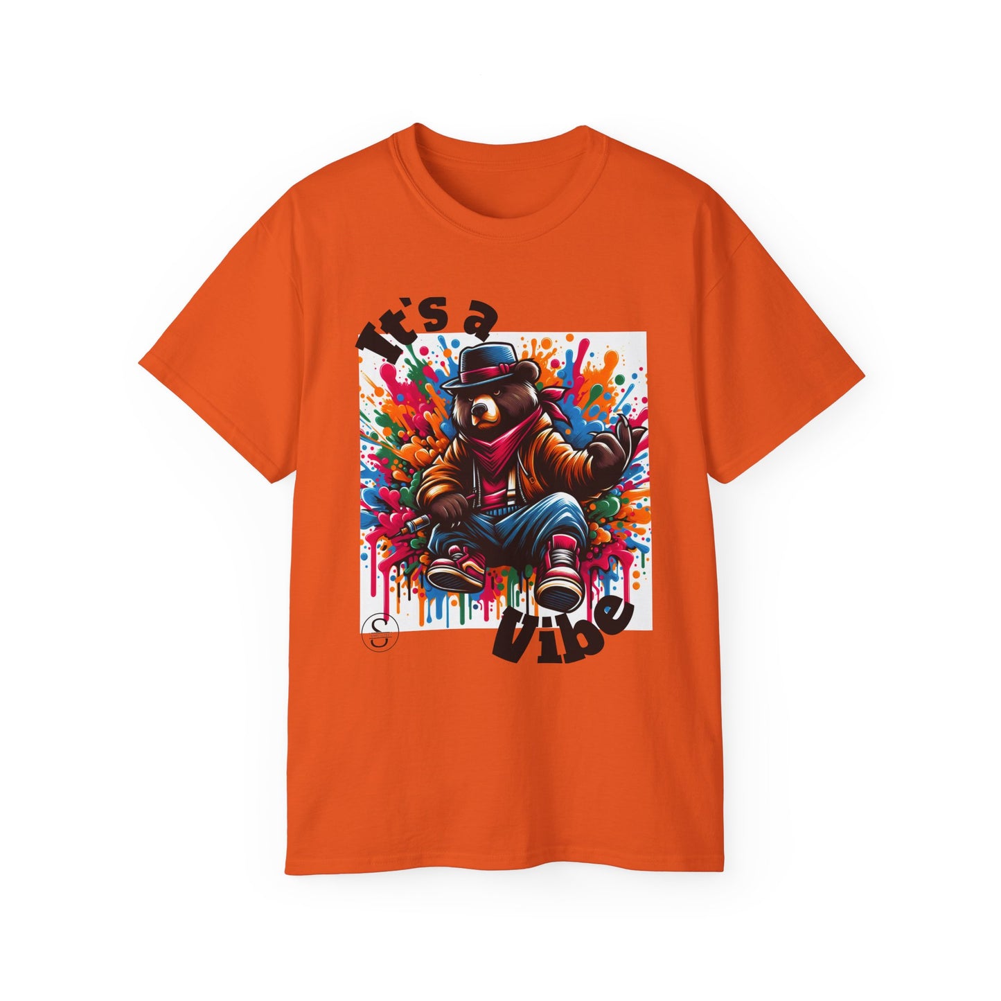 Simplisitee - It's a Vibe Unisex Ultra Cotton Tee - Funky Graphic Tee for Casual Outings & Parties