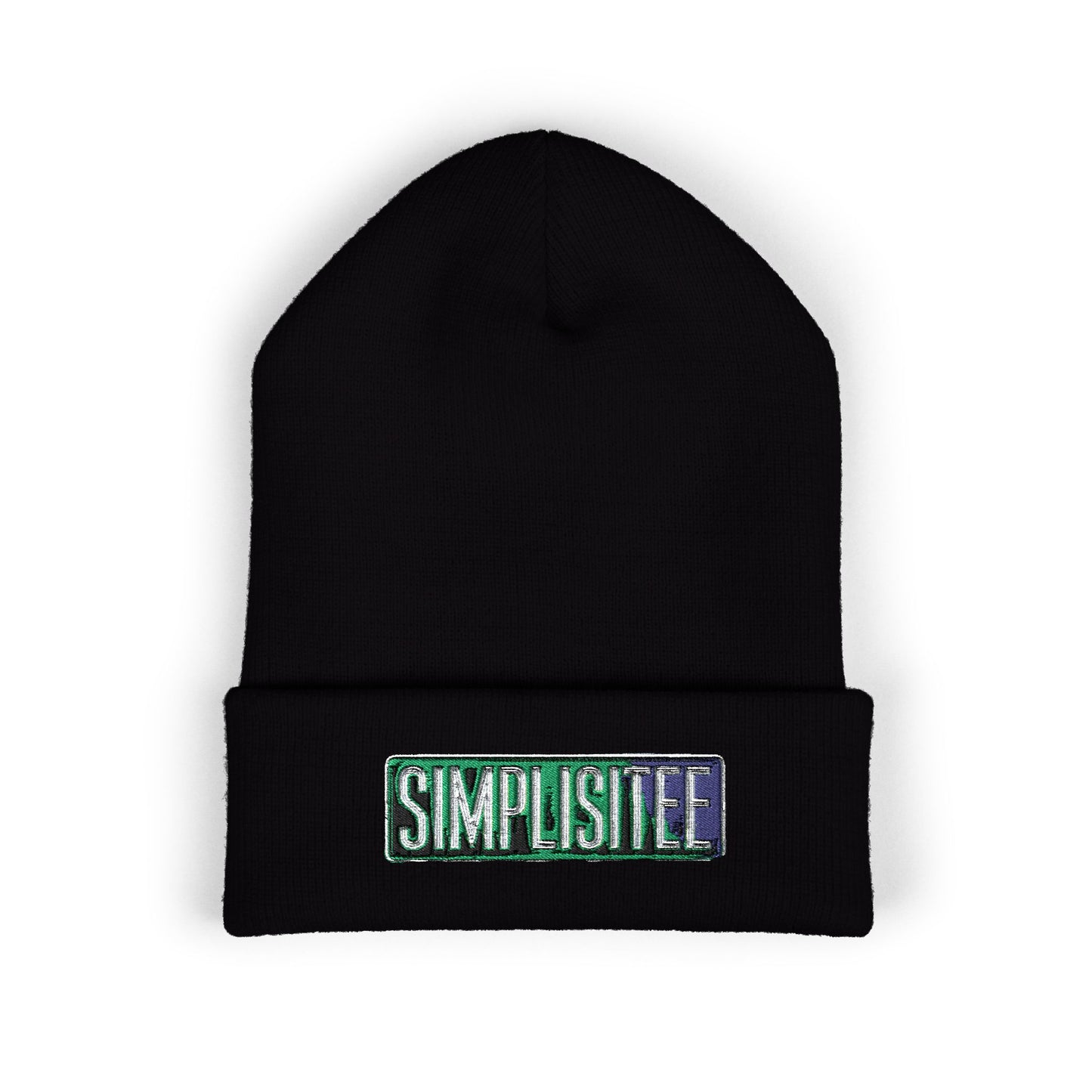 Trendy Embroidered Beanie,  Simplisitee - Fashionable Winter Hat, Cozy Knit Cap, Gift for Him/Her, Street Style Accessory