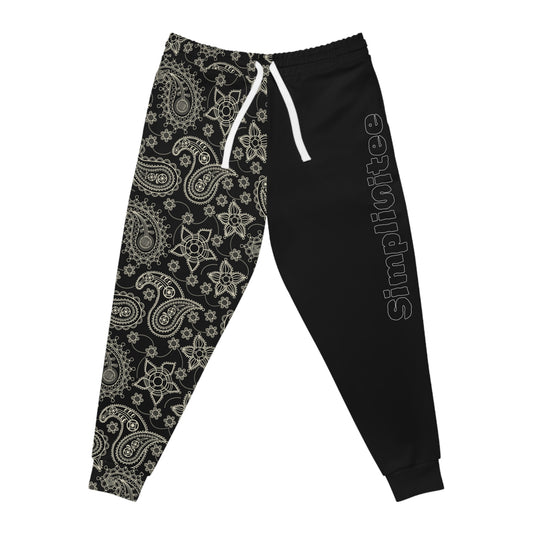 Simplisitee - Trendy Paisley Athletic Joggers for Casual Comfort