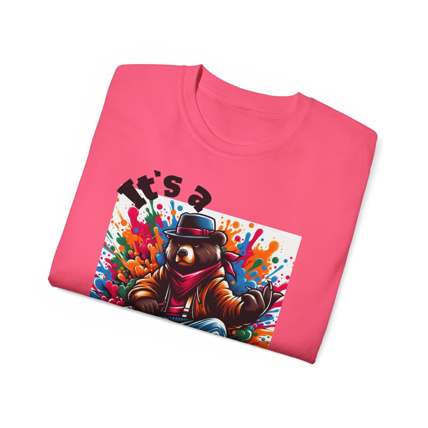 Simplisitee - It's a Vibe Unisex Ultra Cotton Tee - Funky Graphic Tee for Casual Outings & Parties