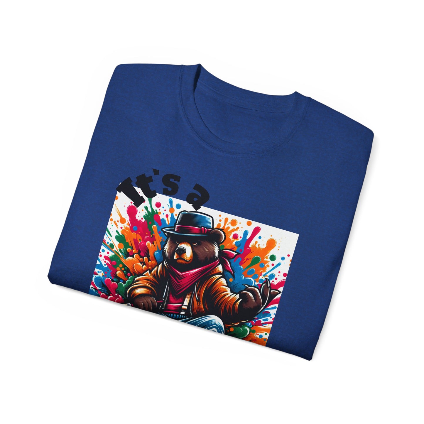 Simplisitee - It's a Vibe Unisex Ultra Cotton Tee - Funky Graphic Tee for Casual Outings & Parties