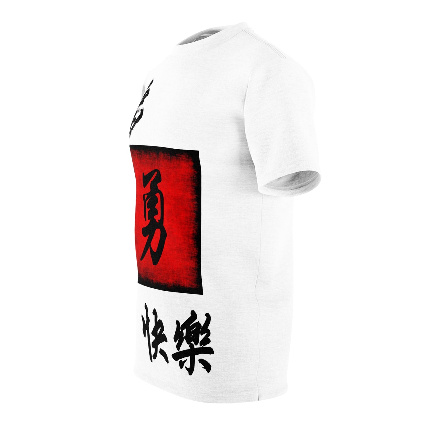 simplisitee - -Japanese Inspired men Tee - Lucky & Joyful, Perfect for Casual Wear, Gifts, Birthdays, New Year Celebrations, Streetwear, AOP Shirt