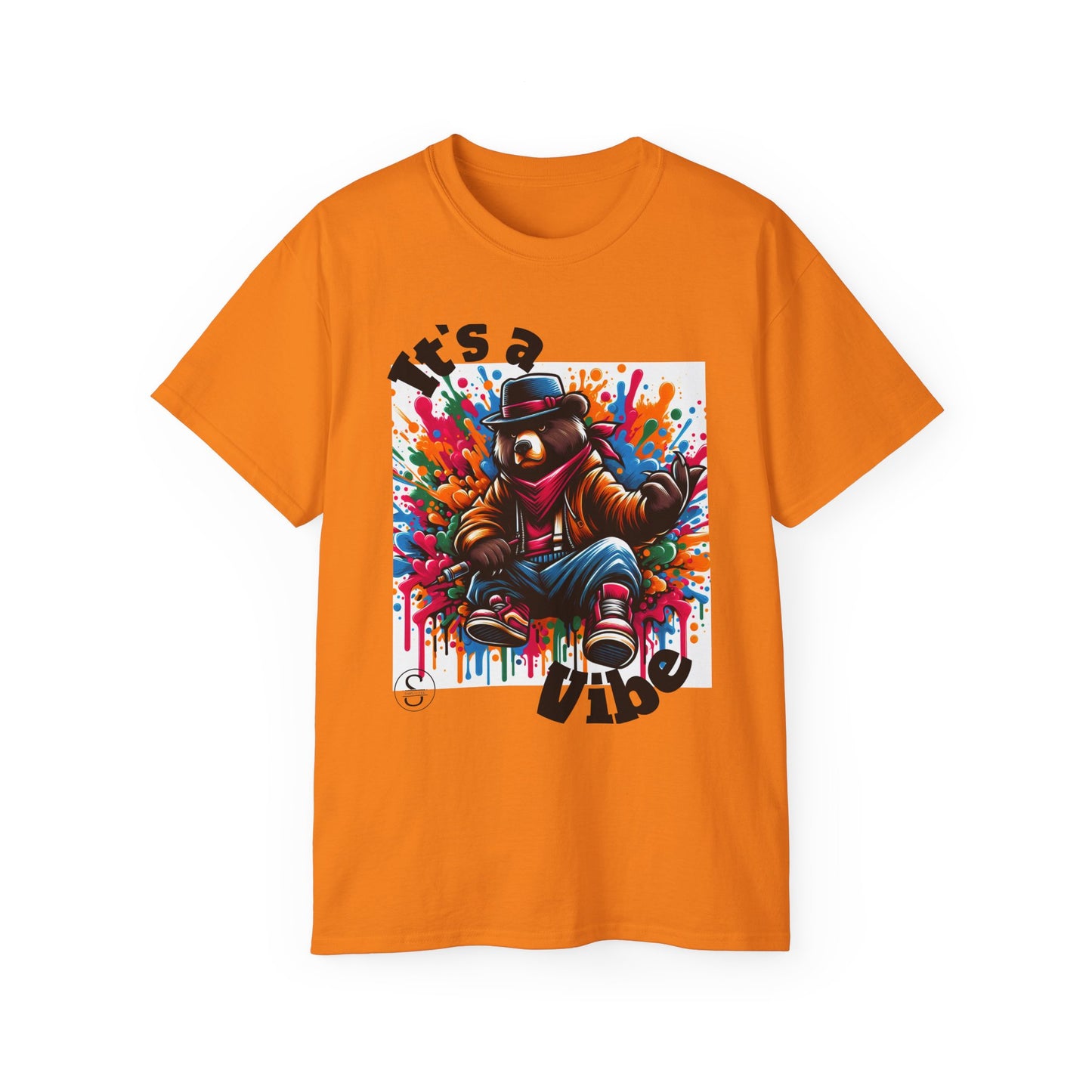 Simplisitee - It's a Vibe Unisex Ultra Cotton Tee - Funky Graphic Tee for Casual Outings & Parties