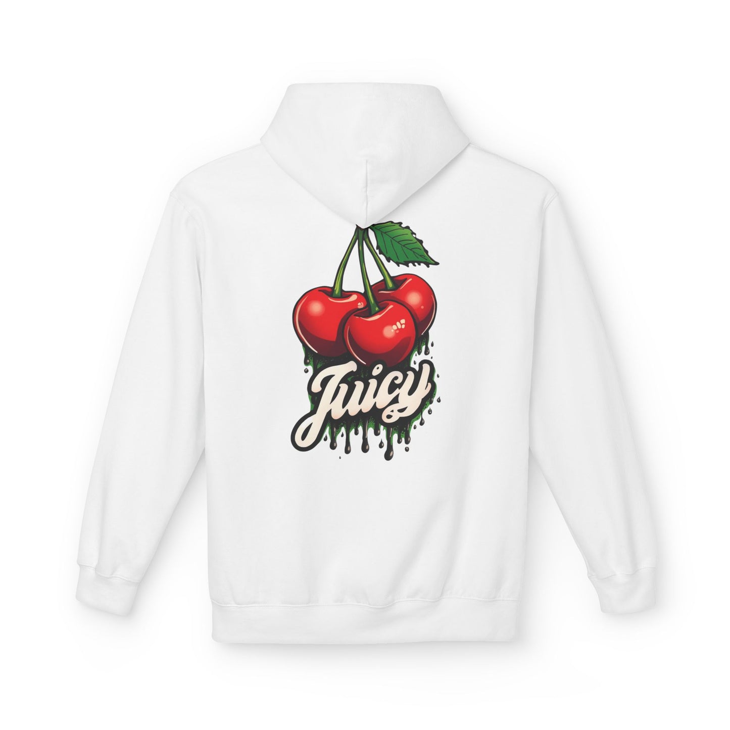 Juicy Cherry Graphic Hoodie , Cozy Sweatshirt, Gift Idea, Casual Wear,  Fashion