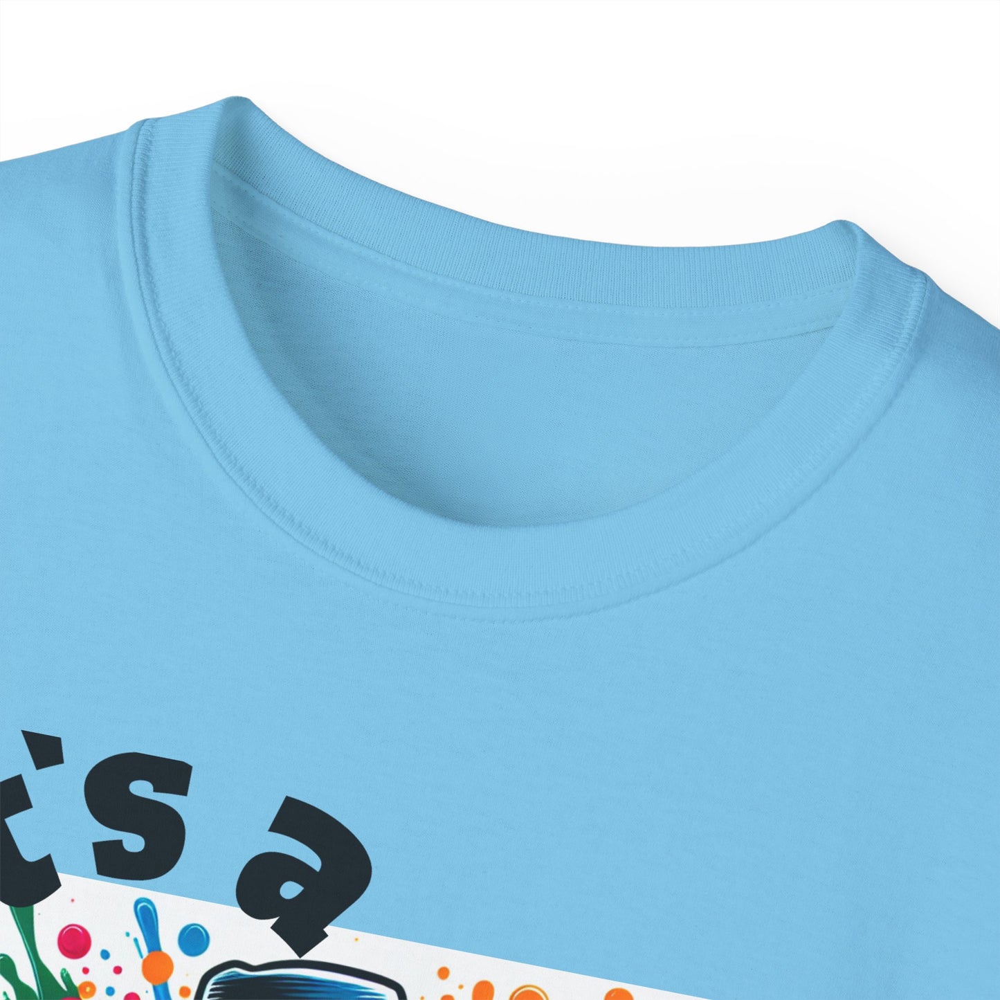 Simplisitee - It's a Vibe Unisex Ultra Cotton Tee - Funky Graphic Tee for Casual Outings & Parties