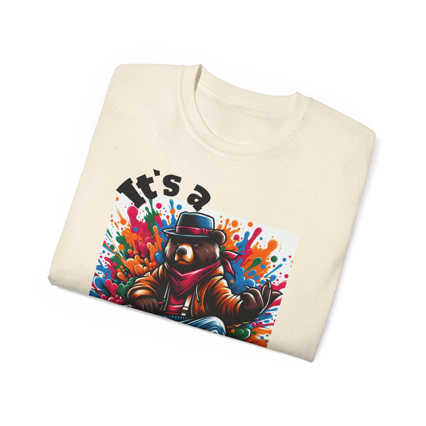 Simplisitee - It's a Vibe Unisex Ultra Cotton Tee - Funky Graphic Tee for Casual Outings & Parties