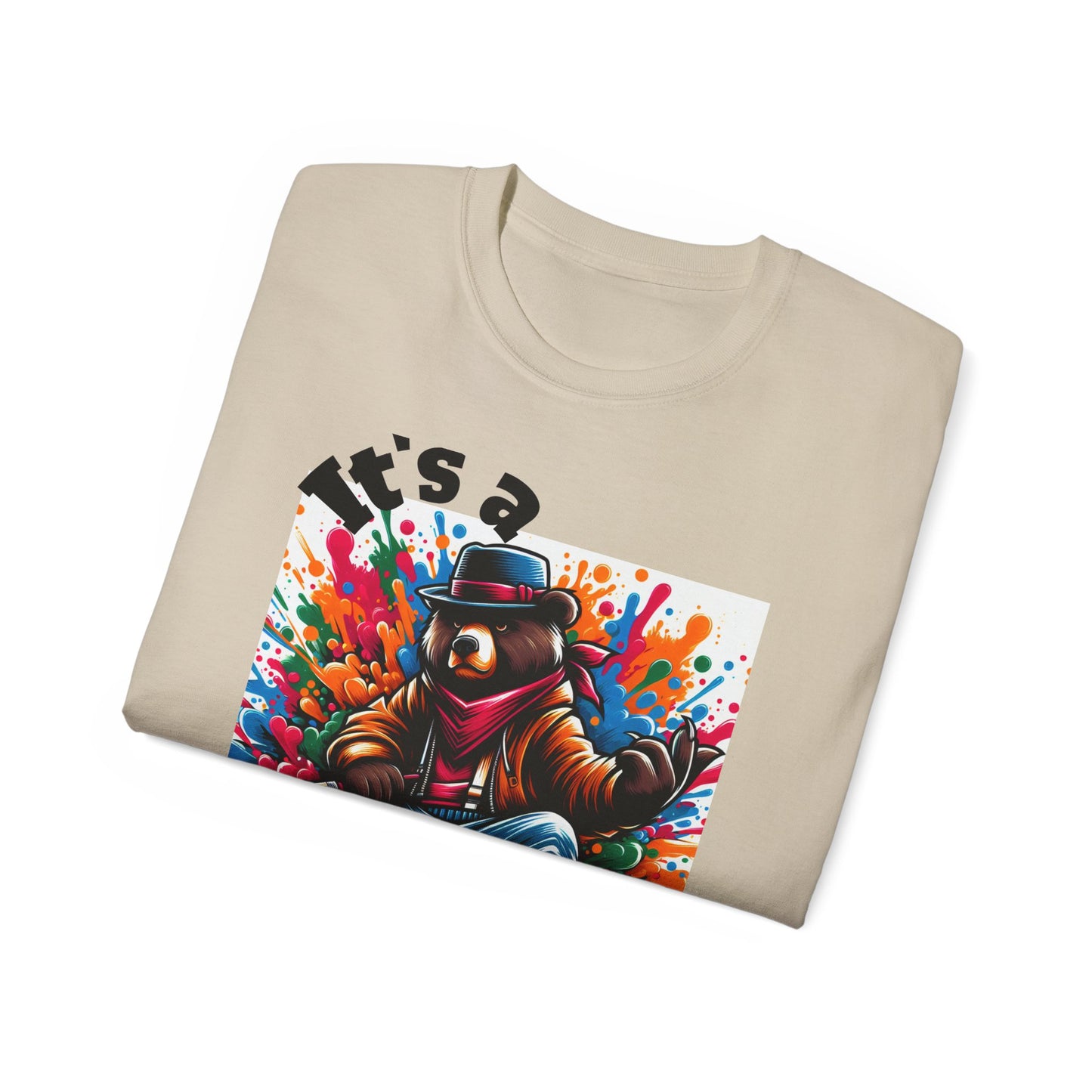 Simplisitee - It's a Vibe Unisex Ultra Cotton Tee - Funky Graphic Tee for Casual Outings & Parties