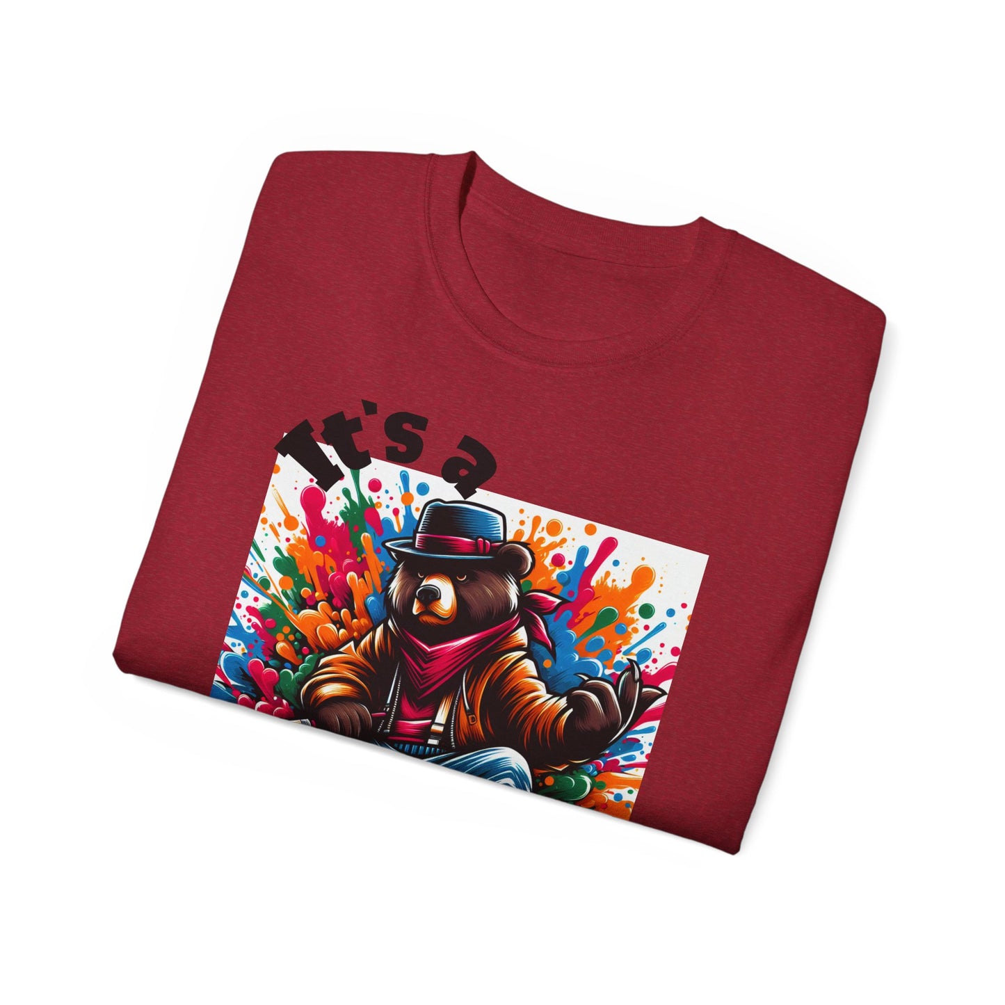 Simplisitee - It's a Vibe Unisex Ultra Cotton Tee - Funky Graphic Tee for Casual Outings & Parties