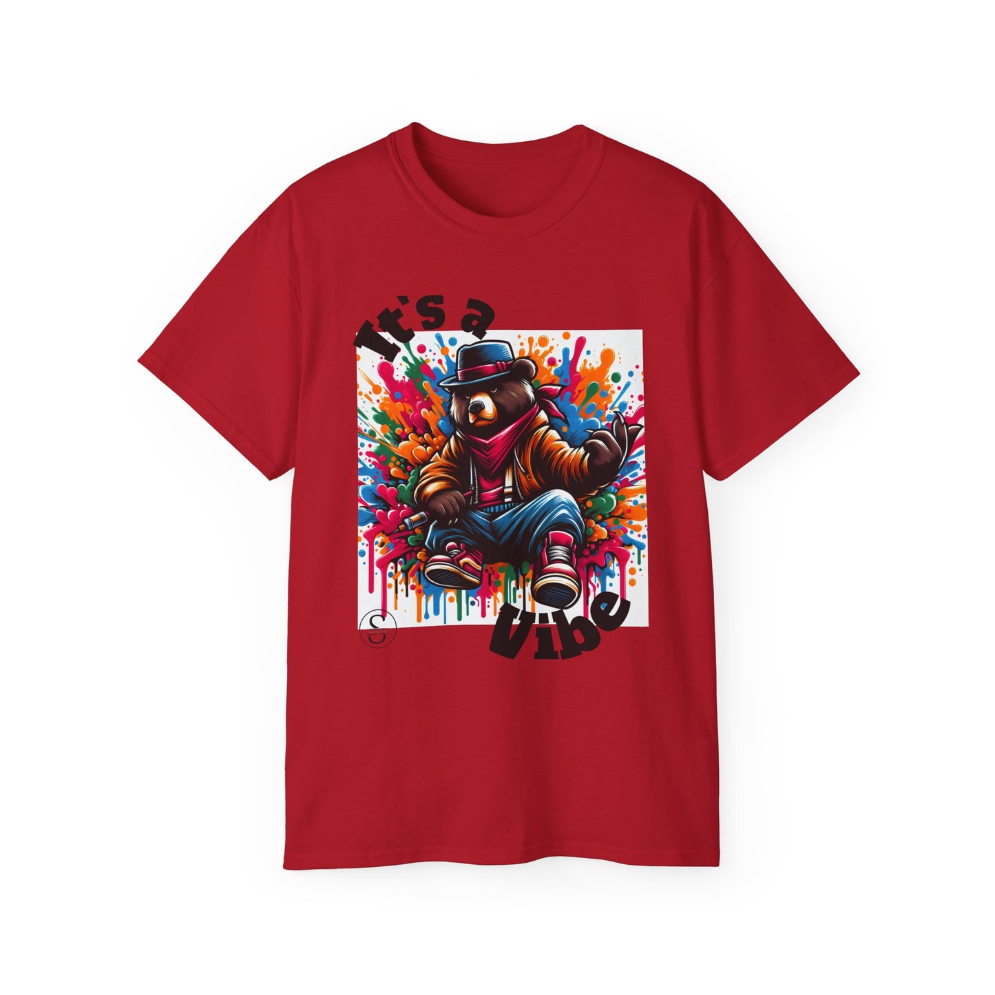 Simplisitee - It's a Vibe Unisex Ultra Cotton Tee - Funky Graphic Tee for Casual Outings & Parties