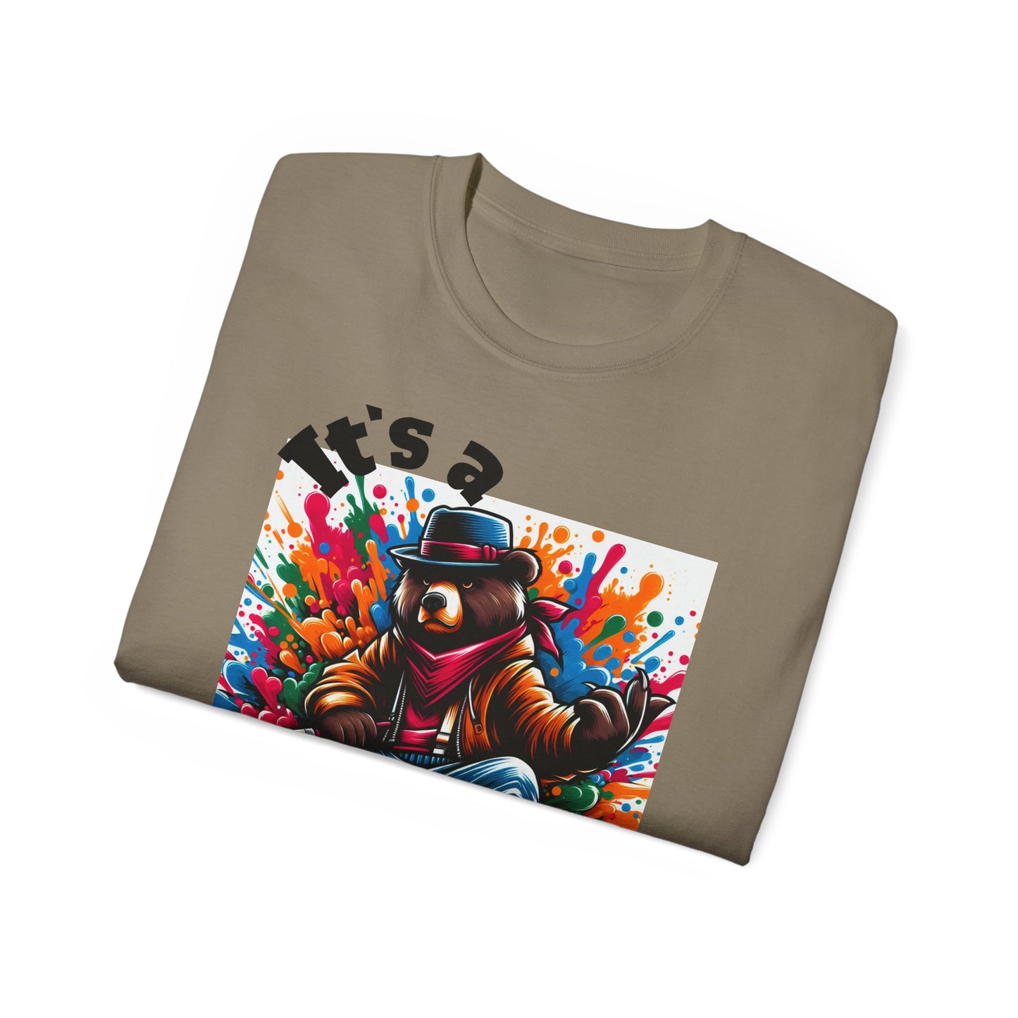 Simplisitee - It's a Vibe Unisex Ultra Cotton Tee - Funky Graphic Tee for Casual Outings & Parties