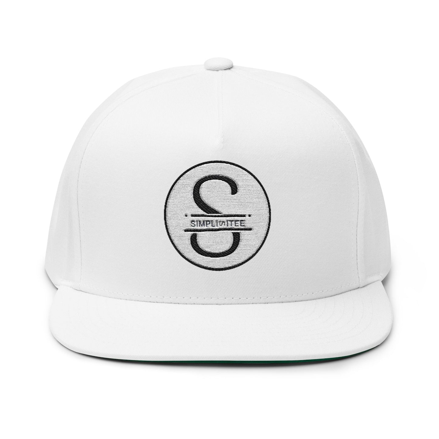 Simplisitee - Embroidered Flat Bill Cap - Stylish Snapback Hat for Fashion, Outdoor Adventures, Gift, Unisex