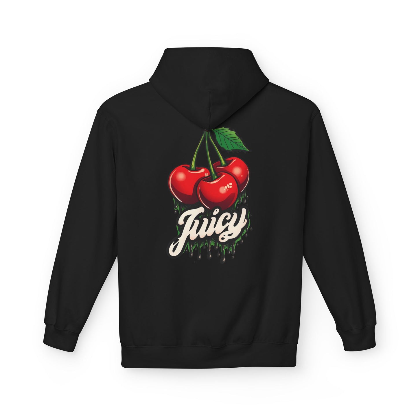 Juicy Cherry Graphic Hoodie , Cozy Sweatshirt, Gift Idea, Casual Wear,  Fashion