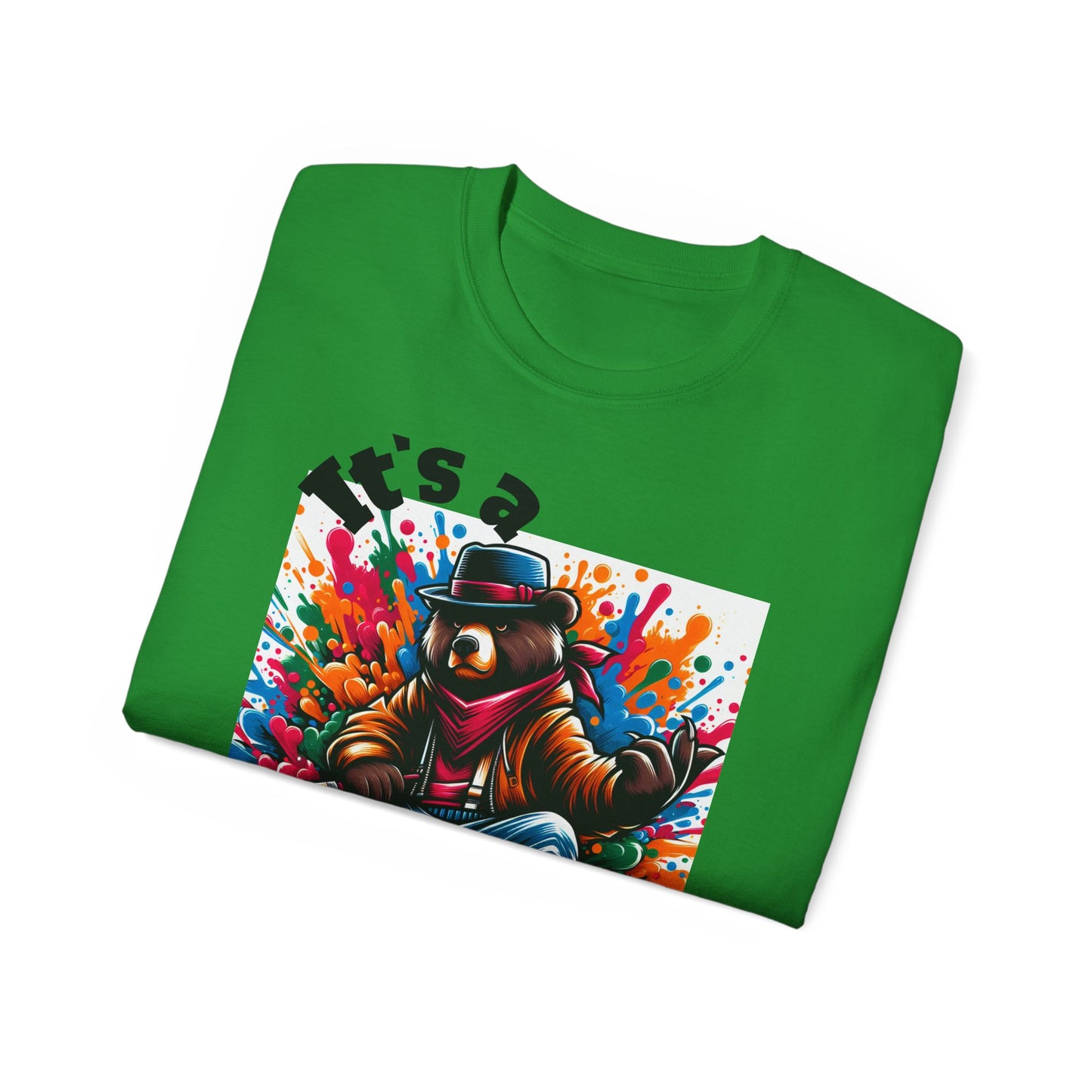 Simplisitee - It's a Vibe Unisex Ultra Cotton Tee - Funky Graphic Tee for Casual Outings & Parties