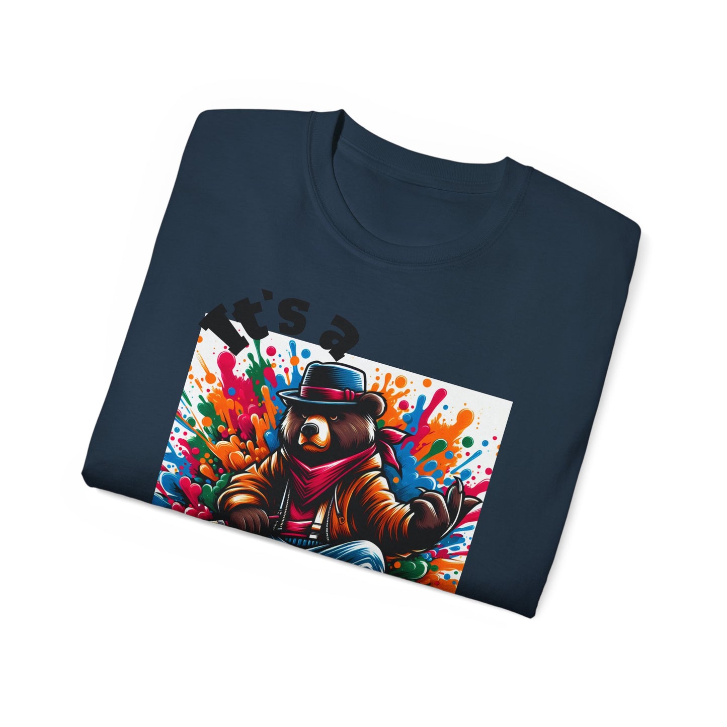 Simplisitee - It's a Vibe Unisex Ultra Cotton Tee - Funky Graphic Tee for Casual Outings & Parties