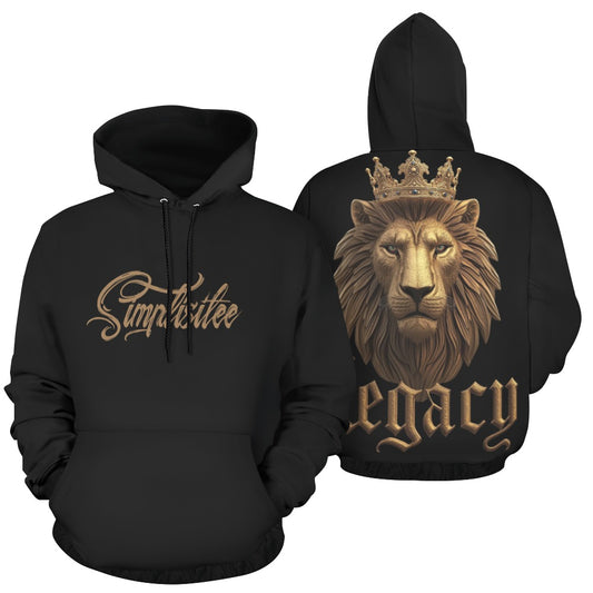 lion  Print Hoodie for Men