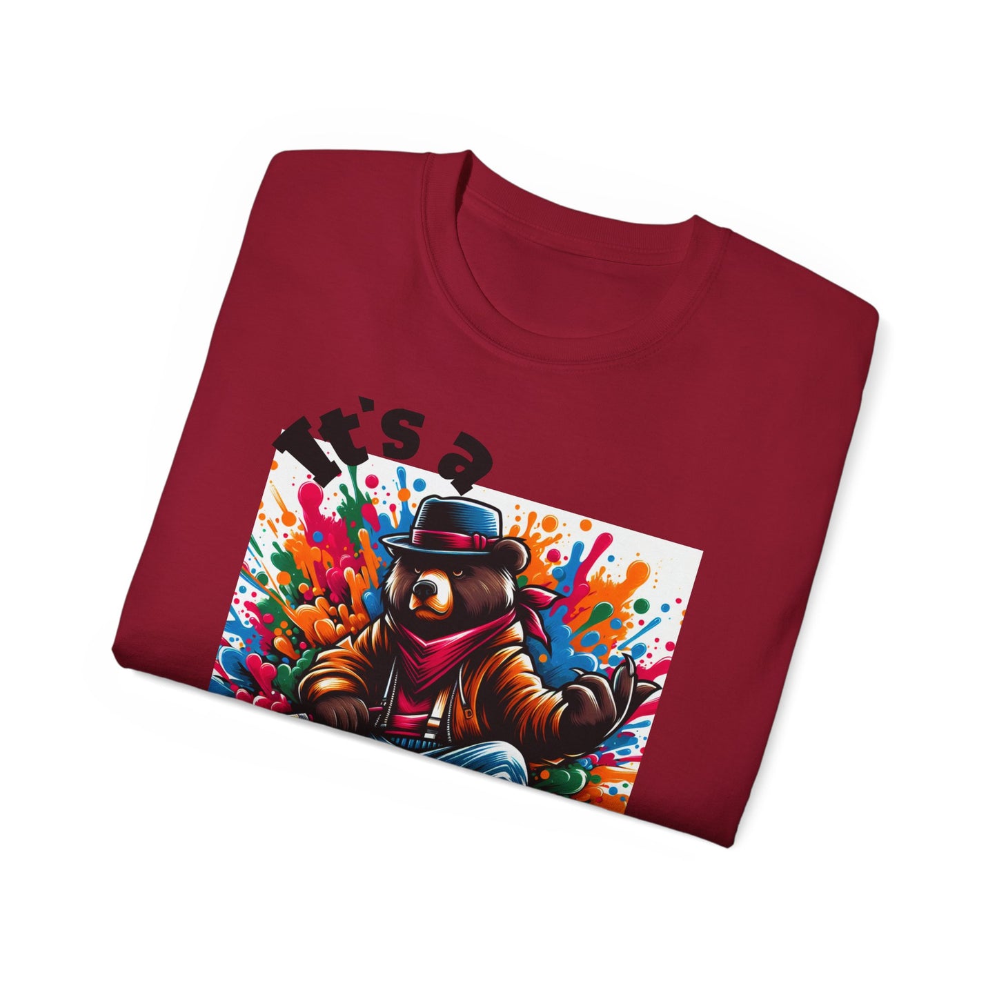 Simplisitee - It's a Vibe Unisex Ultra Cotton Tee - Funky Graphic Tee for Casual Outings & Parties