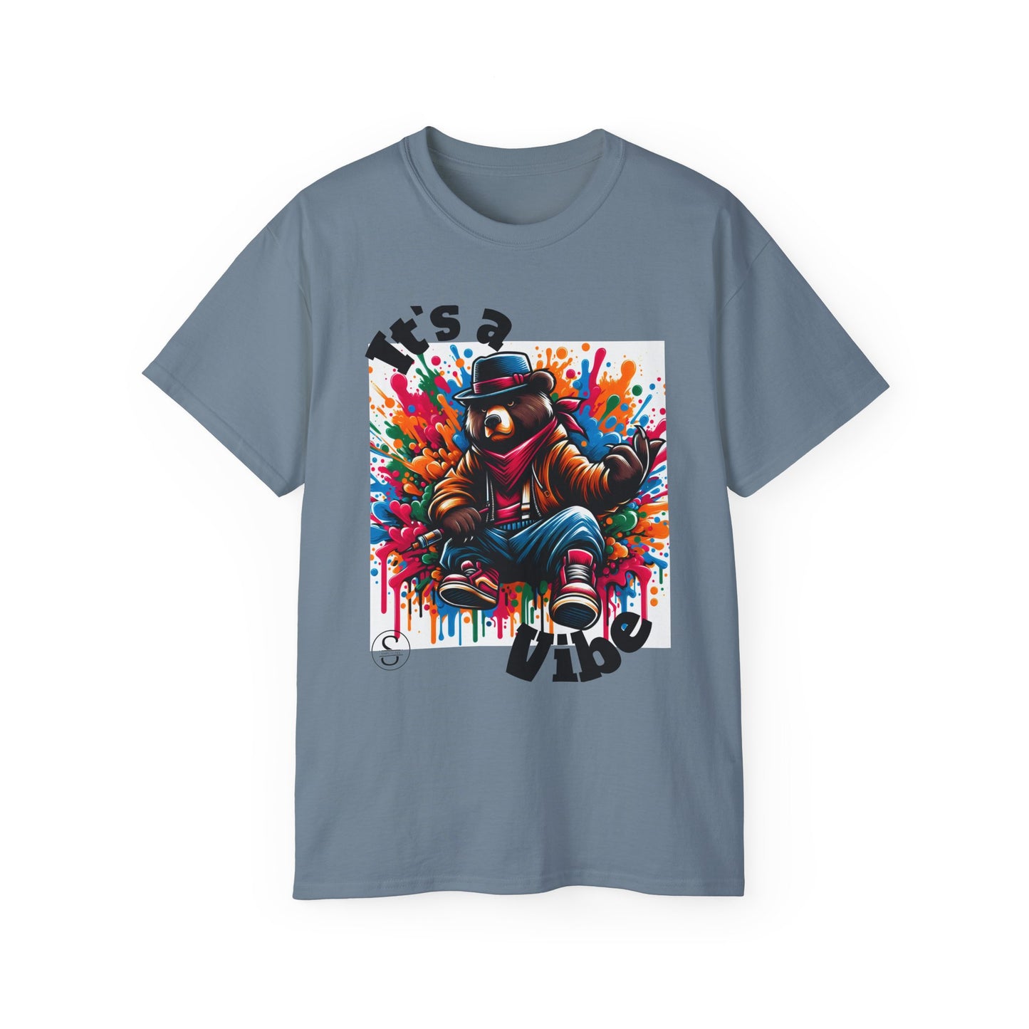 Simplisitee - It's a Vibe Unisex Ultra Cotton Tee - Funky Graphic Tee for Casual Outings & Parties