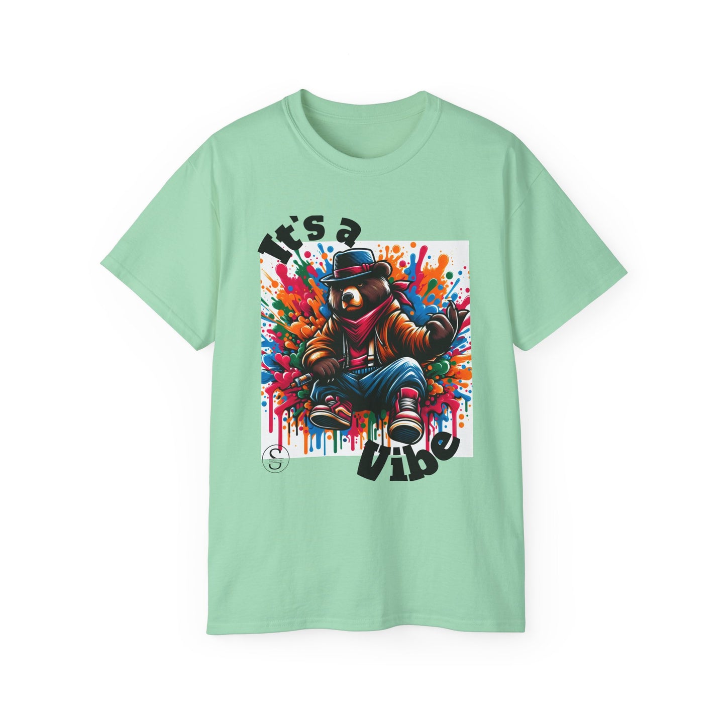 Simplisitee - It's a Vibe Unisex Ultra Cotton Tee - Funky Graphic Tee for Casual Outings & Parties