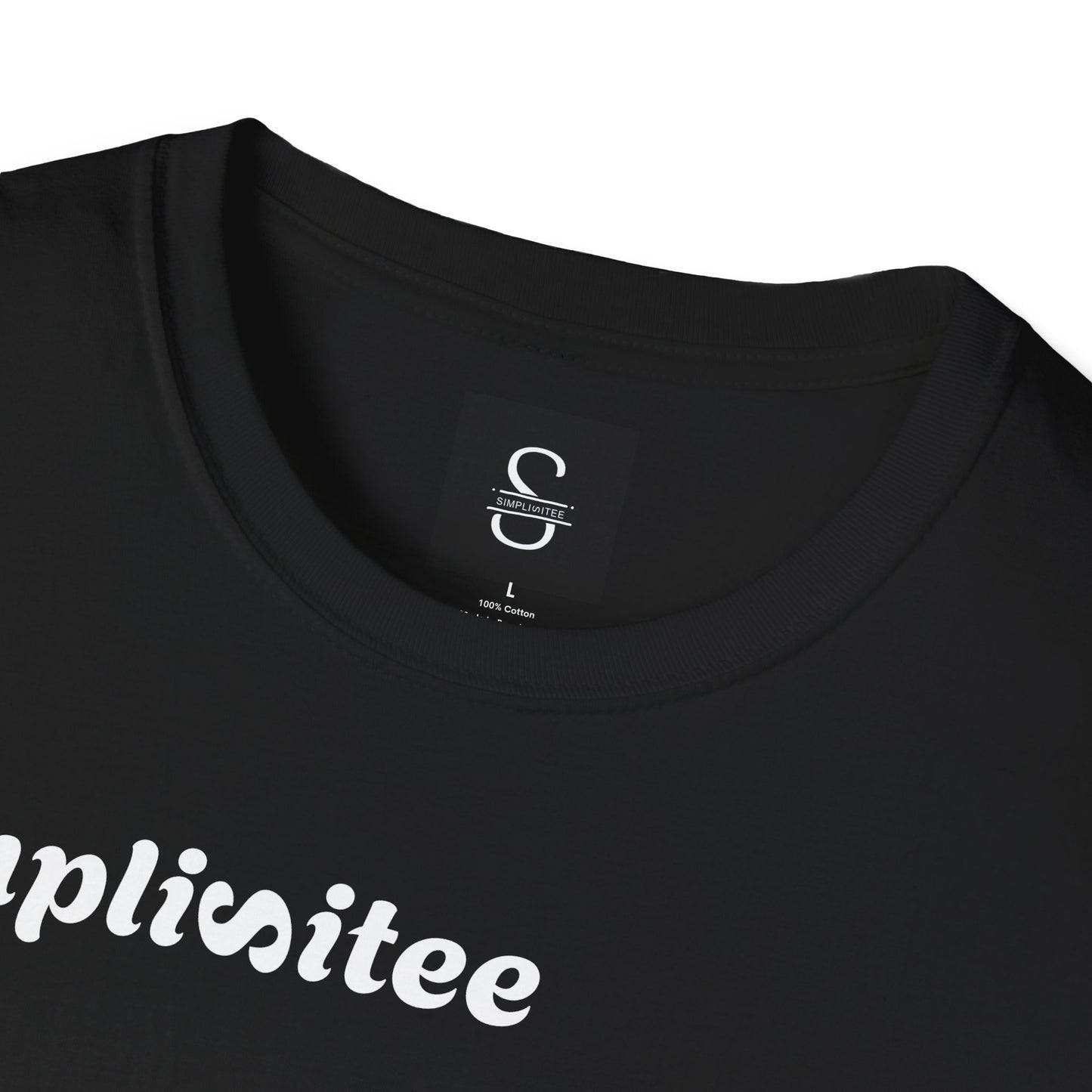 Simplisitee - Elegant Masked Roses T-Shirt - Unisex Softstyle Tee for Celebrations