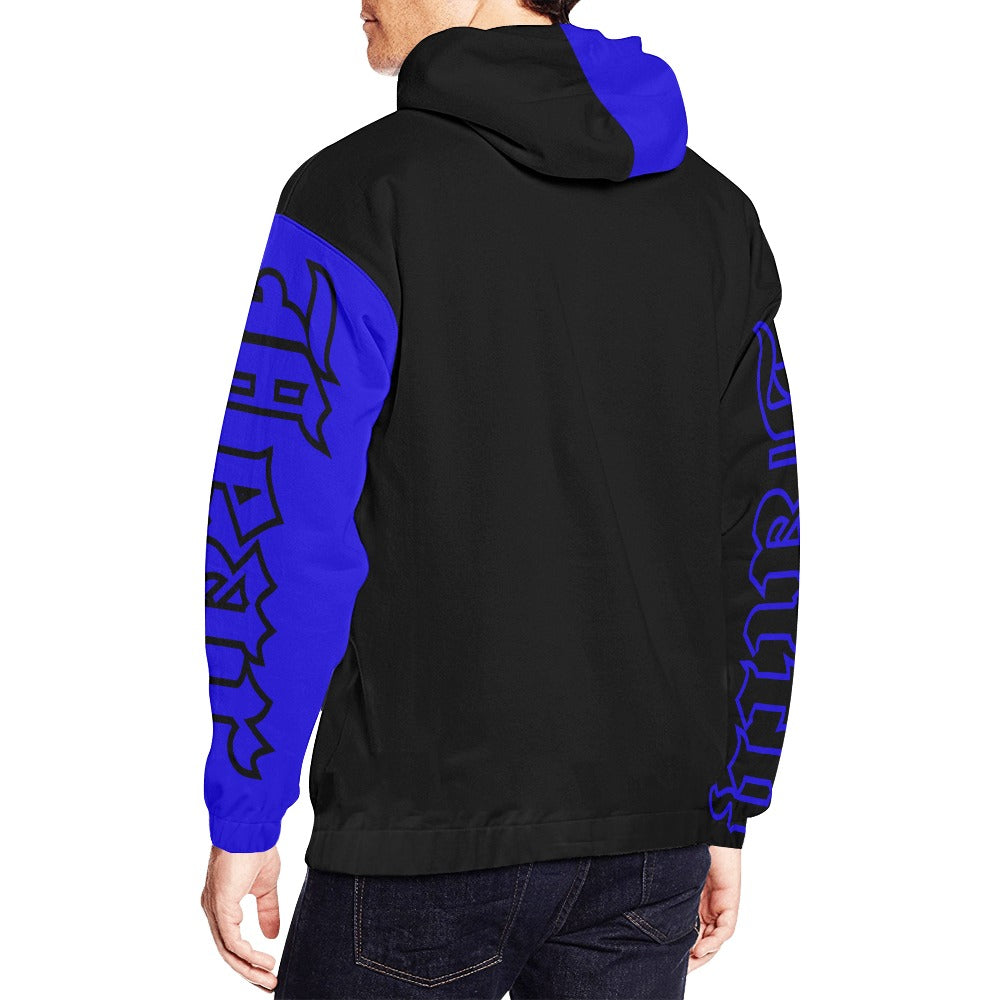 dark blue hoodie All Over Print Hoodie for Men (USA Size) (Model H13)