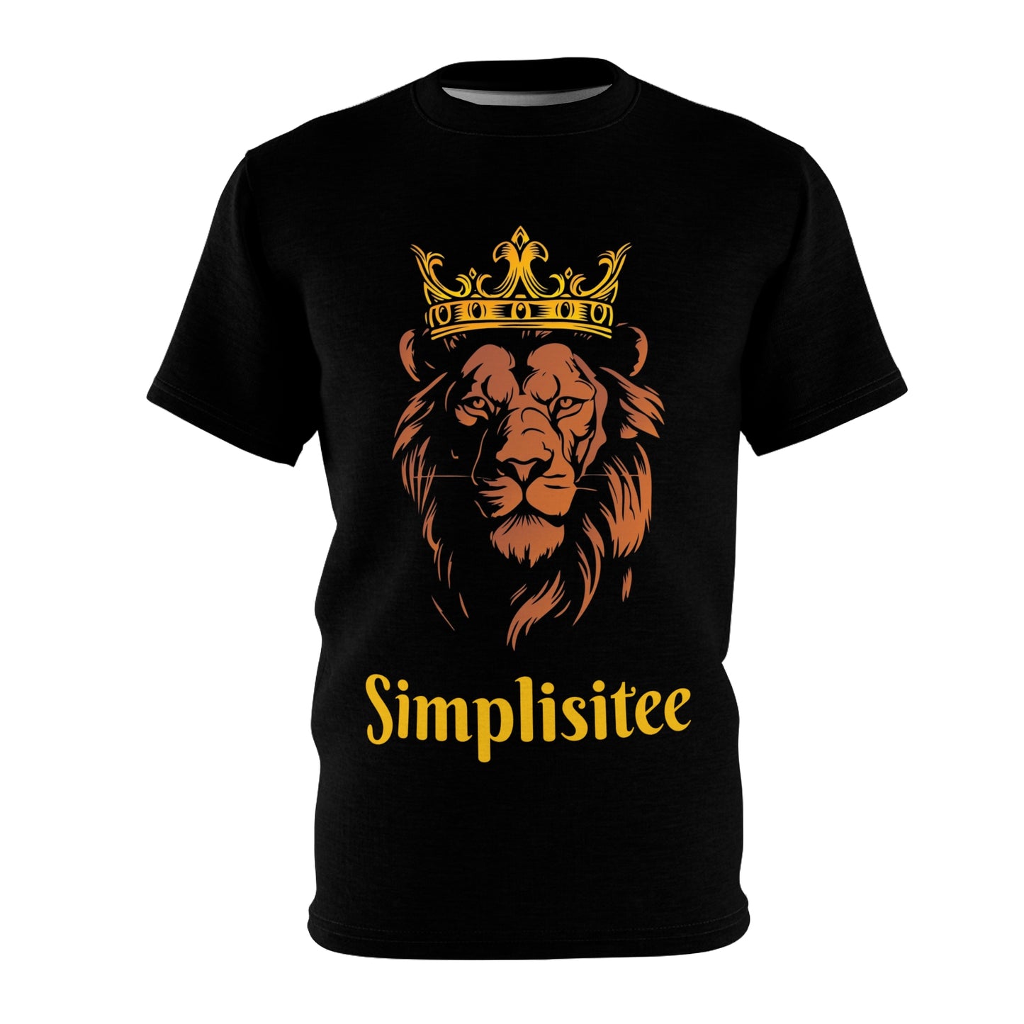 Simplisitee - lion , Unisex Graphic T-Shirt, Lion Print Tee, Unique Gift for Animal Lovers, Stylish Casual Wear