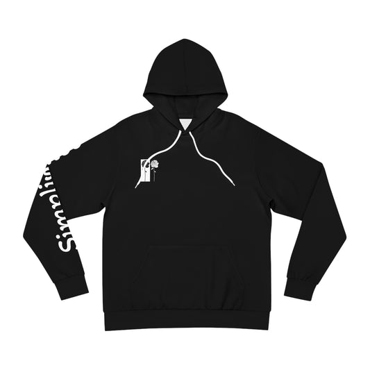 Simplisitee - Chic Floral Hoodie, Trendy Black Sweatshirt with Roses, Perfect Gift for Her, Cozy Fall Fashion, Stylish Streetwear